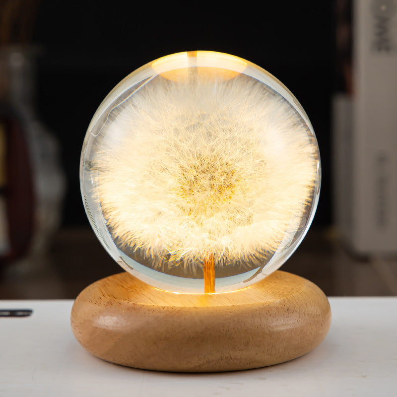 Glass Garden™ Eternal Bloom Sphere Lamp