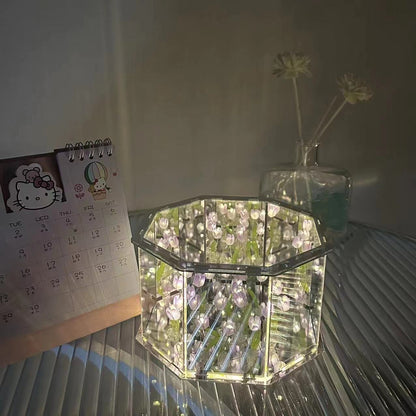 Glass Garden™ Luminous Blossom Cube