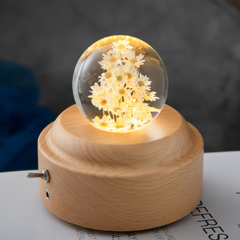 Glass Garden™ Eternal Bloom Sphere Lamp