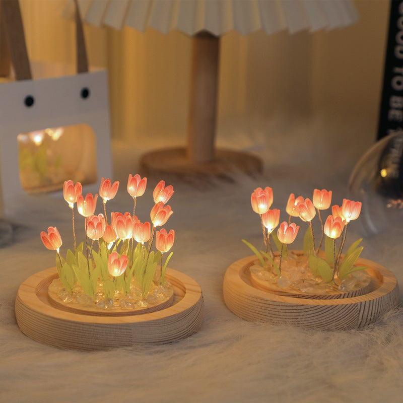 Glass Garden™ Tulip Dreams Night Lamp