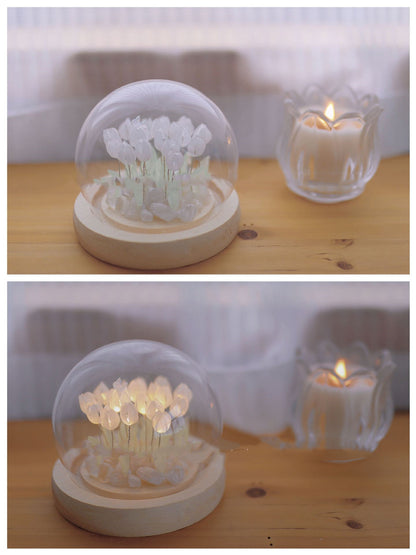 Glass Garden™ Tulip Dreams Night Lamp