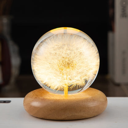 Glass Garden™ Eternal Bloom Sphere Lamp