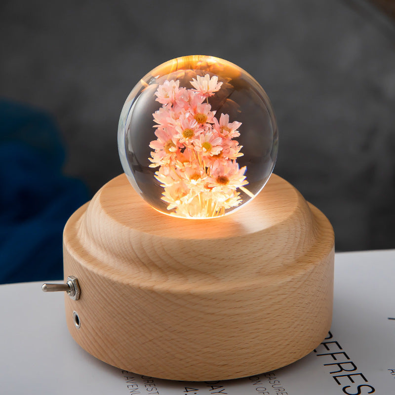 Glass Garden™ Eternal Bloom Sphere Lamp